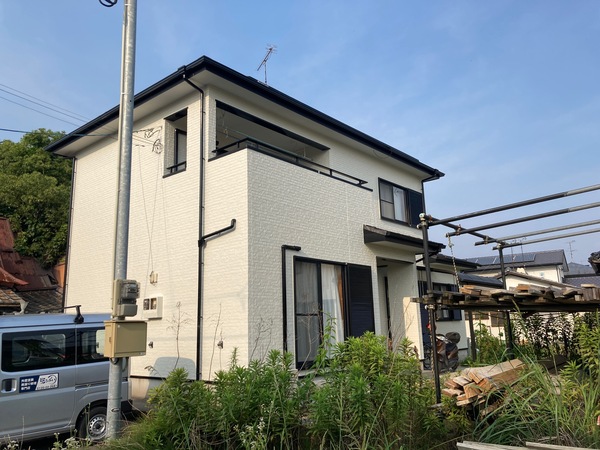 劣化した屋根・外壁・付帯部塗装／佐賀市Y様邸　屋根塗装・外壁塗装・付帯部塗装
