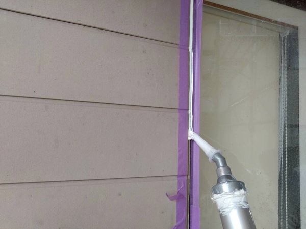 コーキング 充填