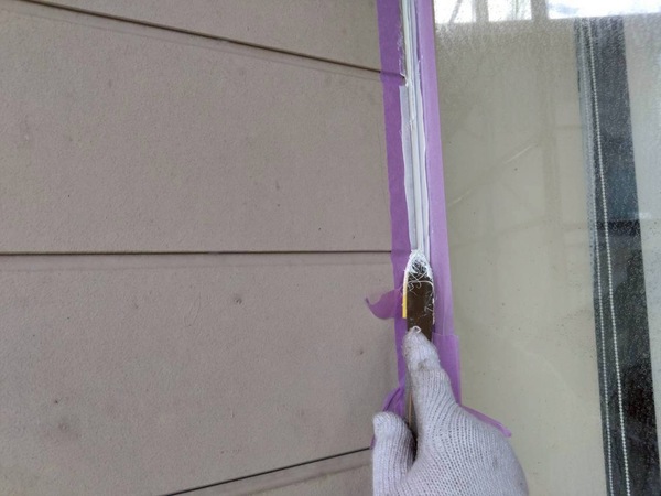 コーキング 均し