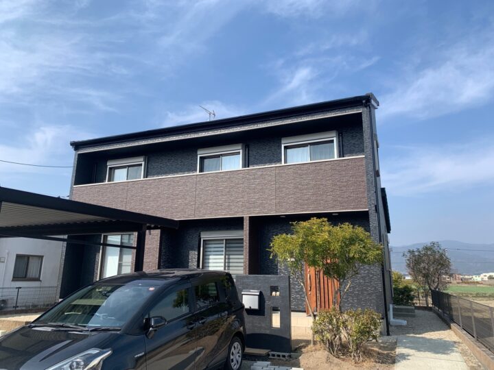 劣化した外壁・付帯部塗装／神埼郡T様邸　外壁塗装・付帯部塗装