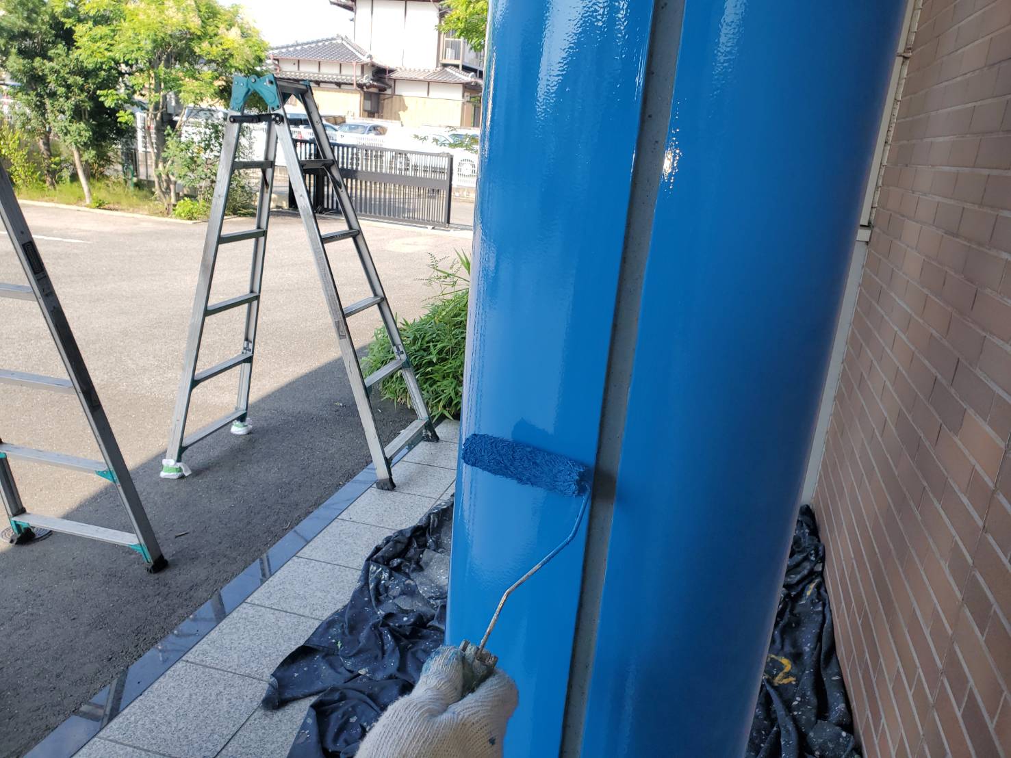 佐賀市　外壁塗装　ひろし　施工事例　施工日記　