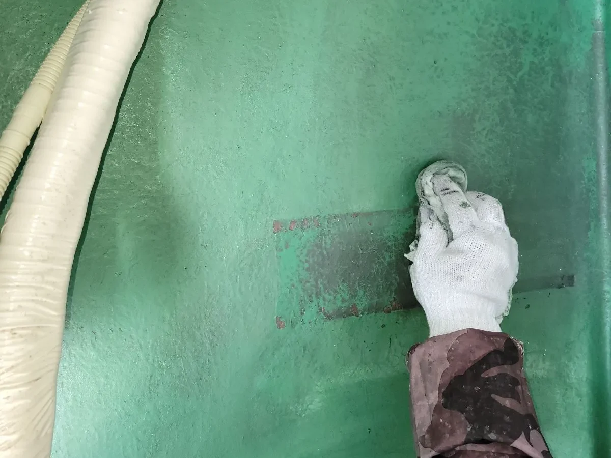 佐賀市　佐賀　佐賀県　外壁塗装　塗るばい　サニー建設商事　塗るばい　ベランダ　掃除