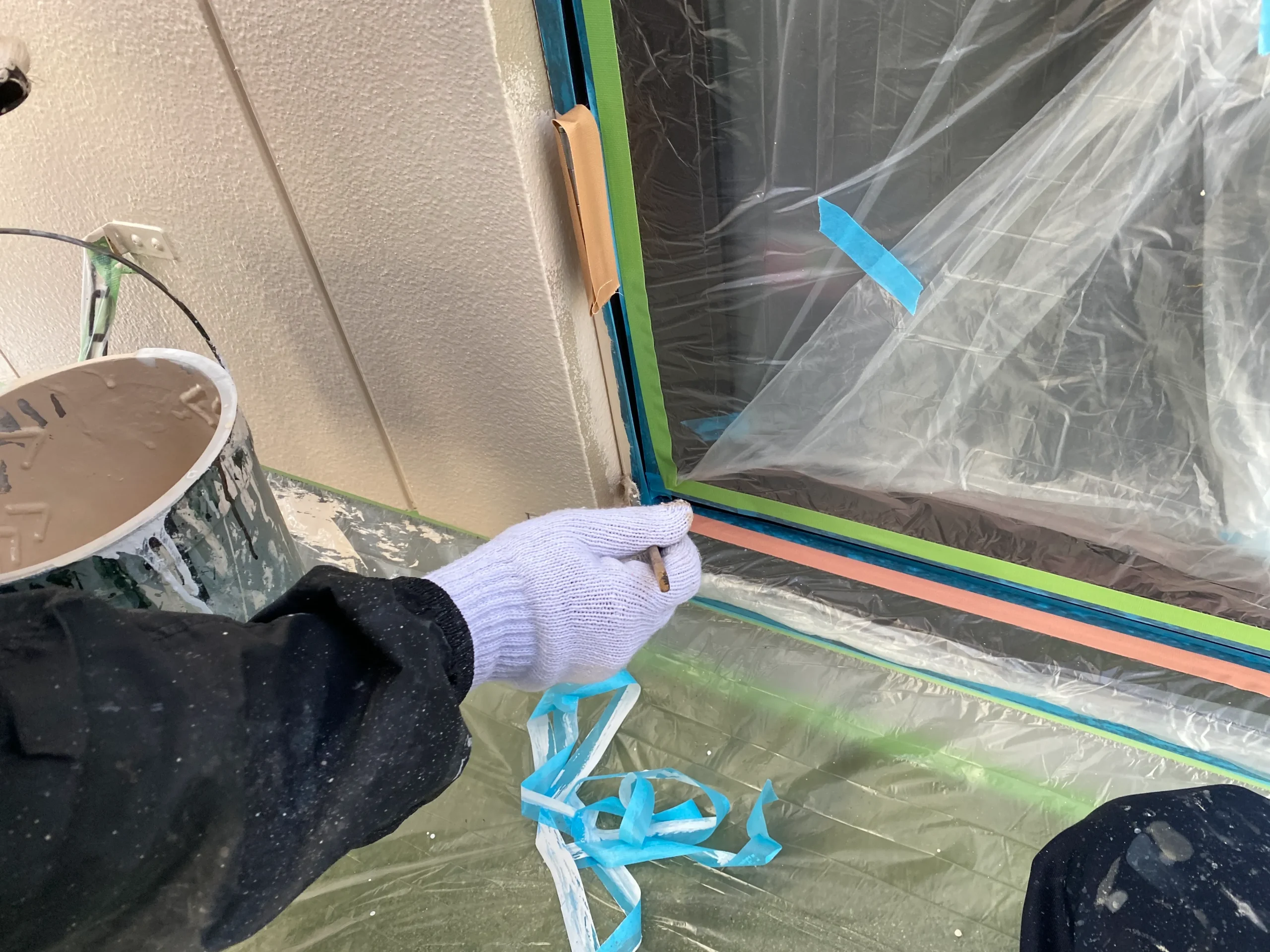 佐賀市　外壁塗装　屋根塗装　サニー建設商事　塗るばい　新生　2023年4月17日　塗装
