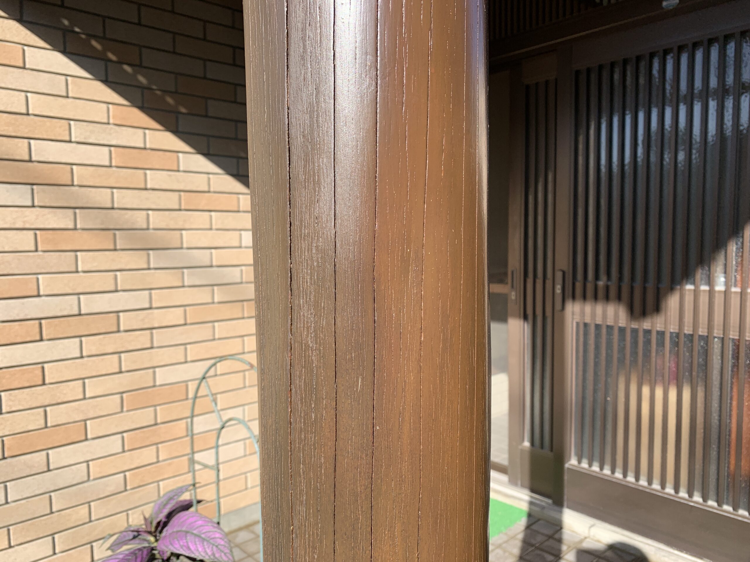 佐賀市　外壁塗装　さにけん　サニケン　塗るばい　サニー建設商事　施工事例　ビフォーアフター　施工後　木部